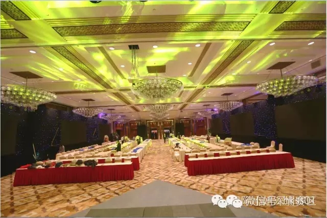 盛世集團(tuán)對會場的精心布置